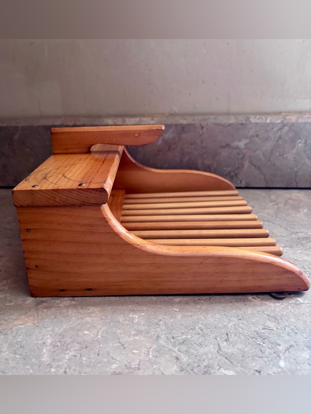 Wooden Utensil Rack - Picture 3 of 5